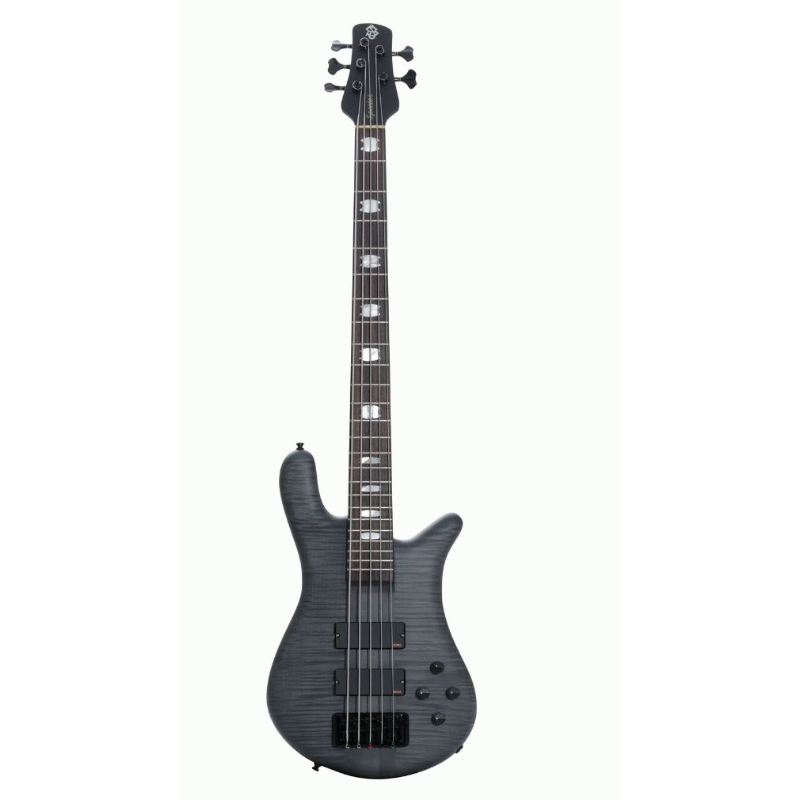 Spector Euro 5 LX Trans Black Matte Stain 5-String Bass with 35" Scale Length