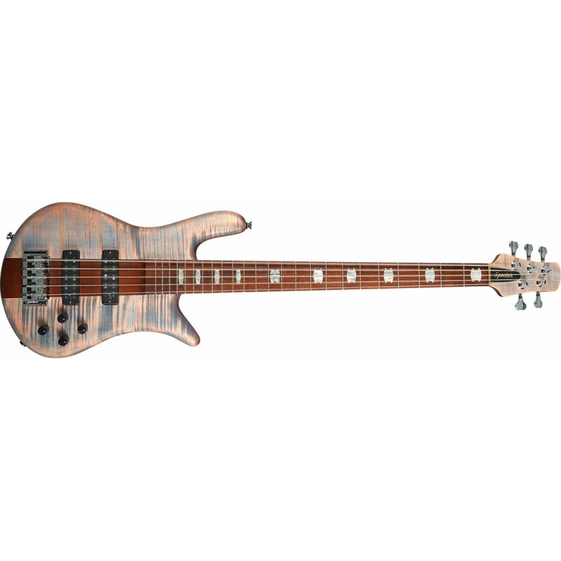Euro 5 Roasted Sundown Glow Aguilar Pups Electric Bass Guitar