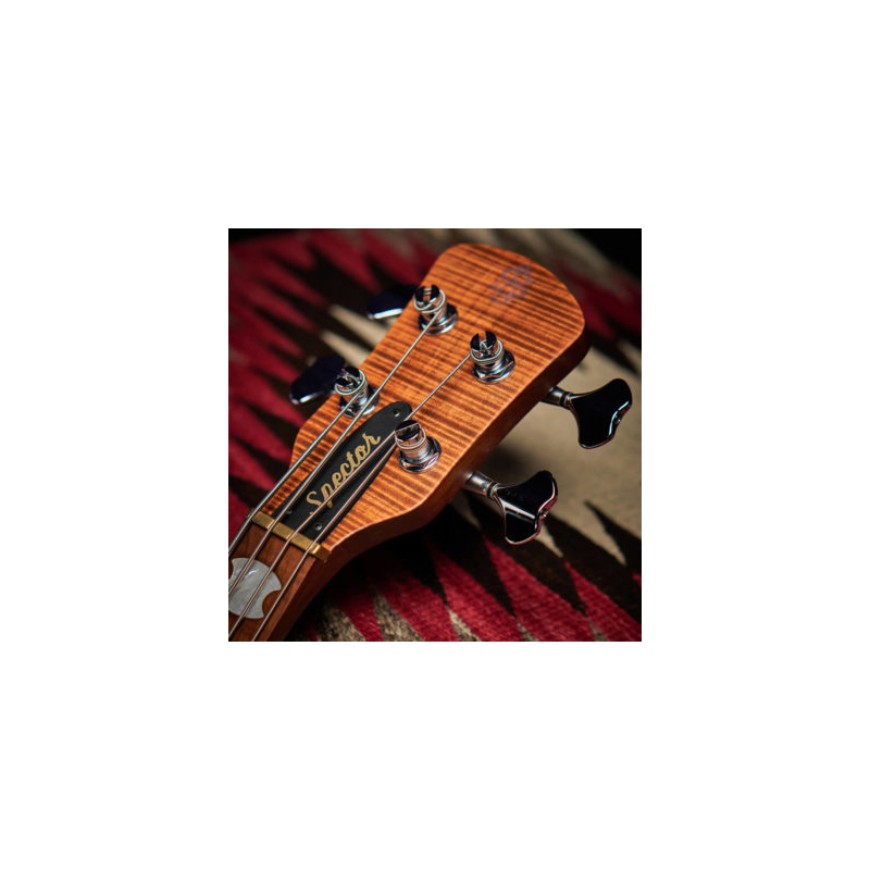 Spector Euro 5 Roasted Sienna Stain Electric Bass with Aguilar Pups — view 4