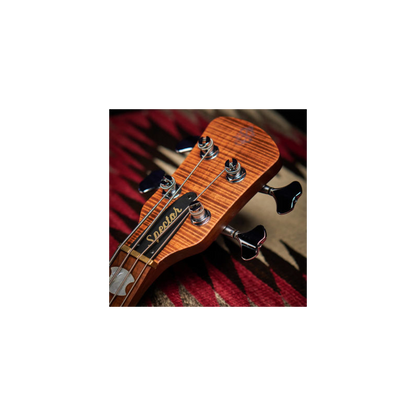 Spector Euro 5 Roasted Sienna Stain Electric Bass with Aguilar Pups — view 4