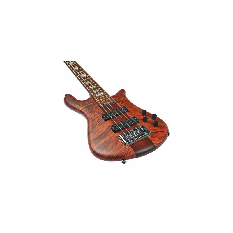 Spector Euro 5 Roasted Sienna Stain Electric Bass with Aguilar Pups — view 3