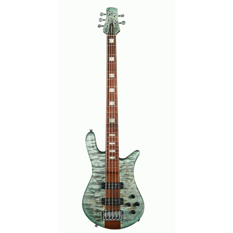 Spector Euro 5 Roasted Turquoise Tide Aguilar Pups Electric Bass