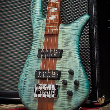 Spector Euro 5 Roasted Turquoise Tide Aguilar Pups Electric Bass — view 2