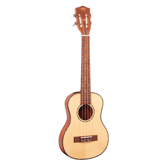 1880 Ukulele Co. 200 Series Tenor Ukulele - Thin body Traveller (Natural)