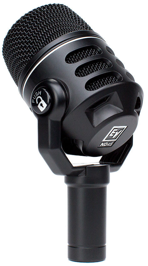 Electro-Voice ND46 Dynamic Supercardioid Instrument Microphone for Drums/Percussion