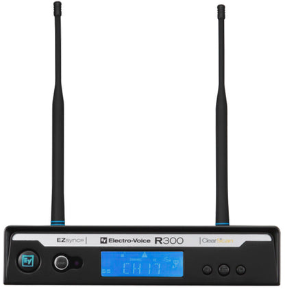 Electro-Voice R300 Handheld Wireless Microphone System with PL22 Dynamic Microphone (B-Band) — view 2