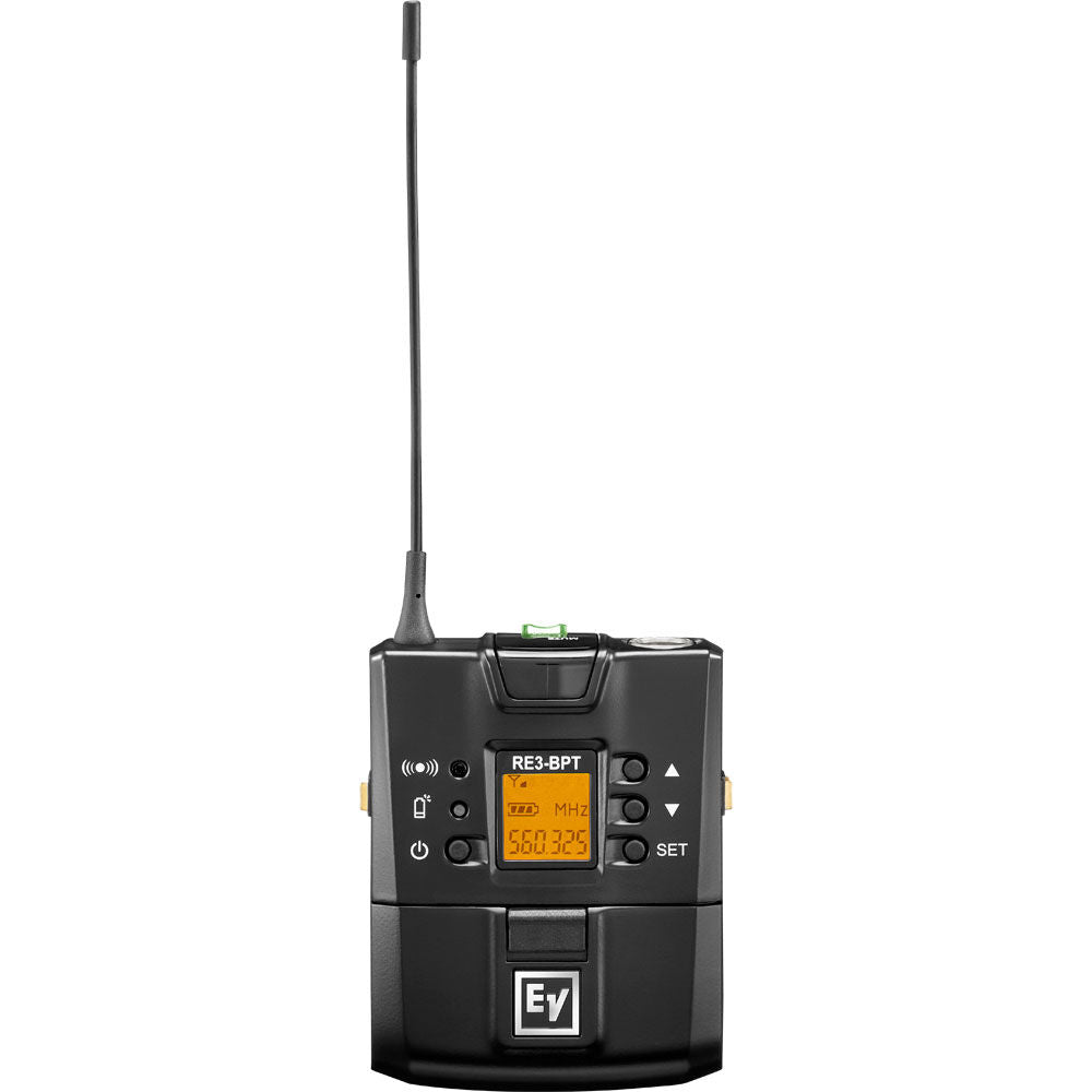 Electro-Voice RE3-BPT Bodypack Transmitter 560-596MHz with Sync Function and Selectable Output Power