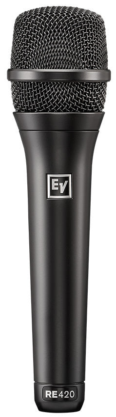 Electro-Voice RE420 Condenser Cardioid Vocal Microphone with High-Pass Filter and Internal Shock Mount