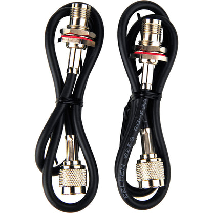 Electro-Voice SFMC-300 Front Mount Antenna Coax Kit with Two 20" RG-58 Cables
