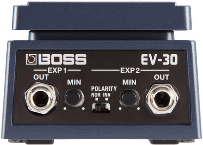 BOSS EV-30 Dual Expression Pedal - Compact Design, Die-Cast Aluminum, Rugged Reliability for Pro Control — view 5