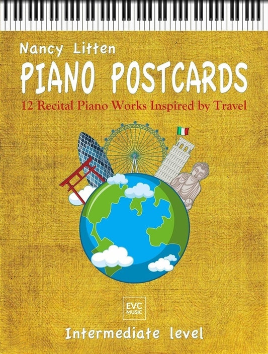 Litten - Piano Postcards 12 Recital Works Softcover Book (Piano)