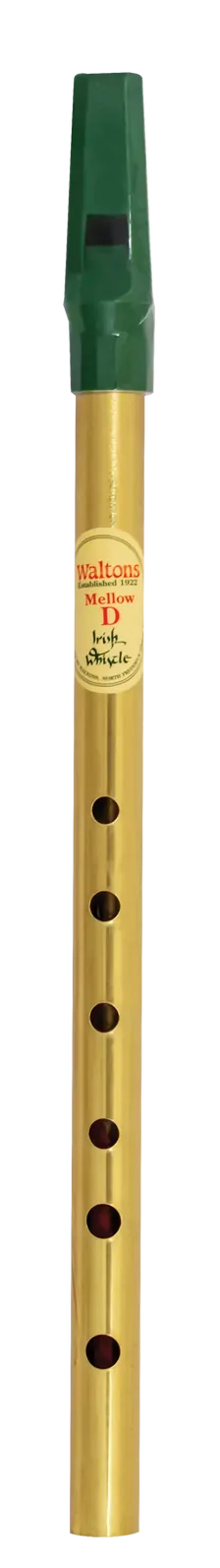 Waltons D Tin Whistle Flageolet Brass WM1521