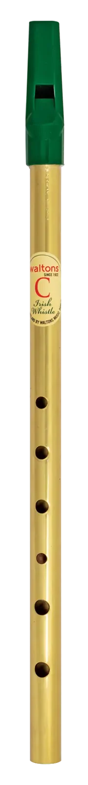 Waltons C Tin Whistle Flageolet Brass WM1523