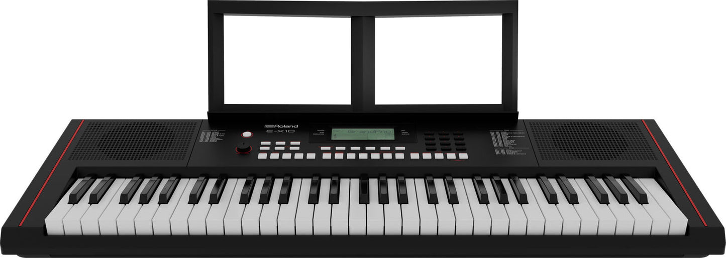 ROLAND E-X10 Portable Keyboard - Versatile Starter Keyboard with Acoustic Pianos, Auto-Accompaniment, and Mic Input for Beginners — view 5