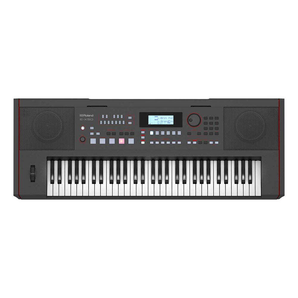 ROLAND E-X50 Arranger Keyboard - Professional Sounds, Integrated Speakers, Stylish Design, Rich Acoustic Pianos, Full-Band Sound — view 7