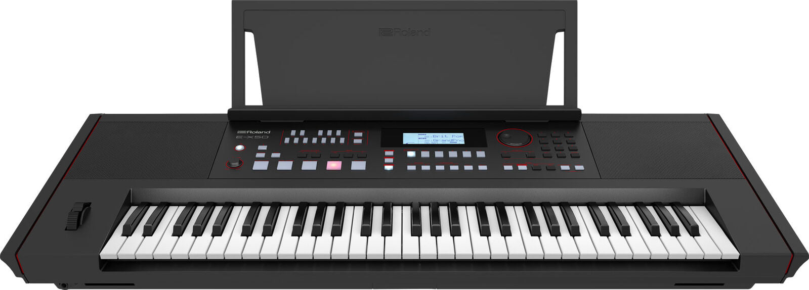 ROLAND E-X50 Arranger Keyboard - Professional Sounds, Integrated Speakers, Stylish Design, Rich Acoustic Pianos, Full-Band Sound — view 5