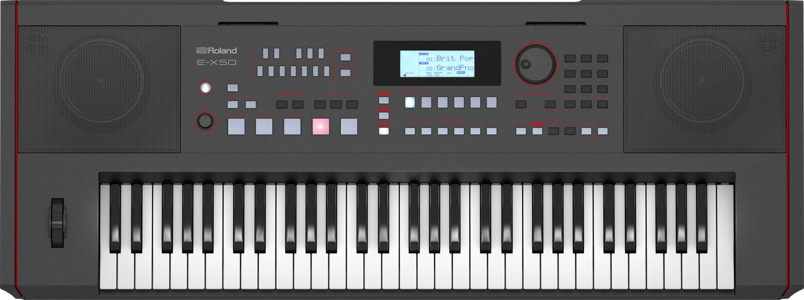 ROLAND E-X50 Arranger Keyboard - Professional Sounds, Integrated Speakers, Stylish Design, Rich Acoustic Pianos, Full-Band Sound — view 2