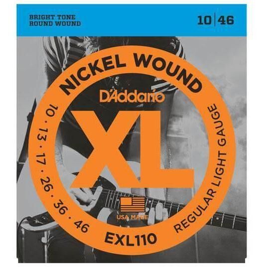 D'Addario XL Nickel Wound Electric Guitar String Set 10.5/48 NW Reg Light Plus — view 2