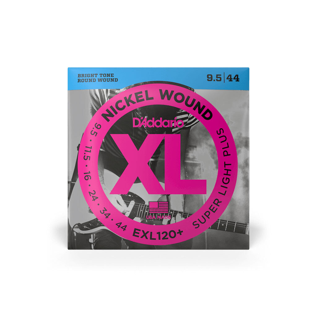 D'Addario Electric Guitar String Set XL Nickel Wound 09.5/44 S/LGT Plus