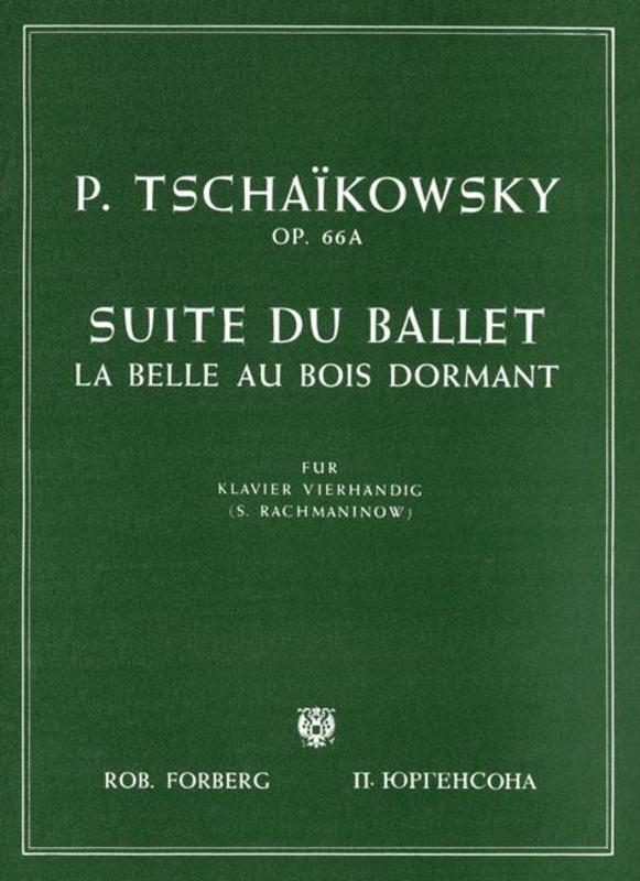 La Belle Au Bois Dormant Op. 66A Piano Duet by Tchaikovsky, Arranged by Rachmaninoff