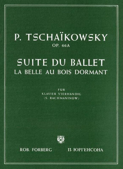 La Belle Au Bois Dormant Op. 66A Piano Duet by Tchaikovsky, Arranged by Rachmaninoff
