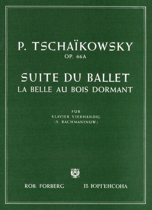 La Belle Au Bois Dormant Op. 66A Piano Duet by Tchaikovsky, Arranged by Rachmaninoff