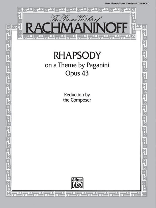 Rhapsody On A Theme Of Paganini 2P4H