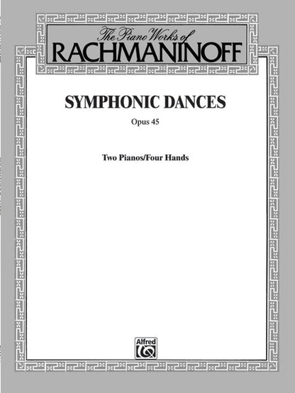 Symphonic Dances Op 45 Piano Sheet Music