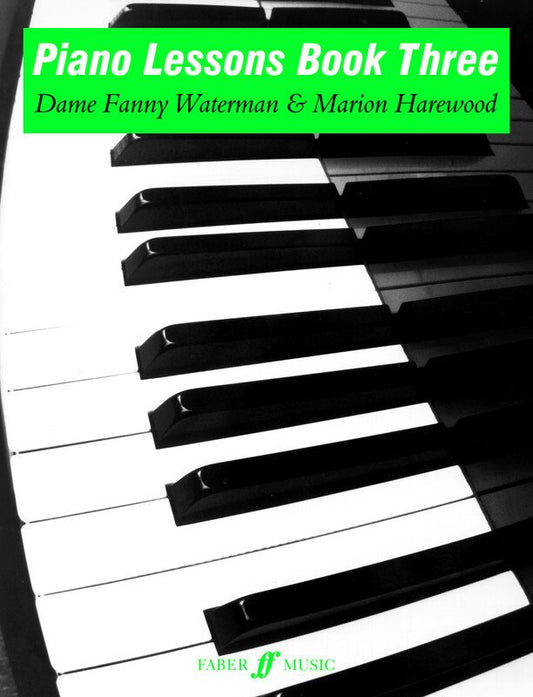 Piano Lessons — Book 3 (Faber Music)