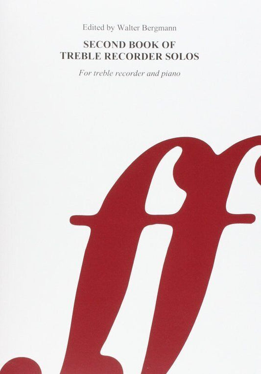 Second Book of Treble Recorder Solos by Faber Music, 36 Pages