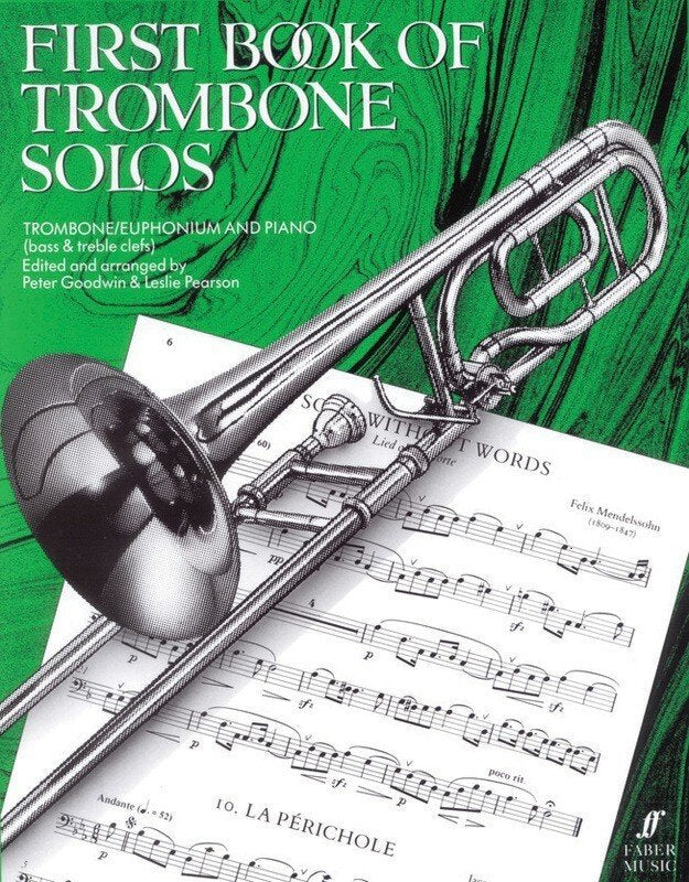 First Book of Trombone Solos — arr. Pearson & Goodwin (Faber Music)