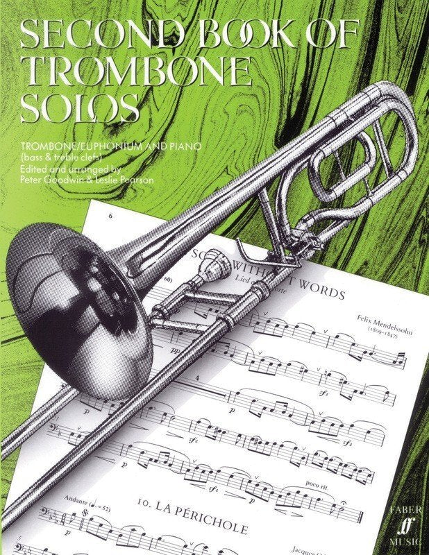 Second Book of Trombone Solos — arr. Pearson & Goodwin (Faber Music)