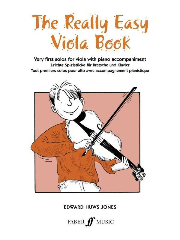 Edward Huws Jones: The Really Easy Viola Book — Viola with Piano (Faber Music)