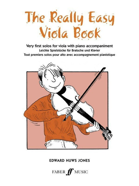 Edward Huws Jones: The Really Easy Viola Book — Viola with Piano (Faber Music)