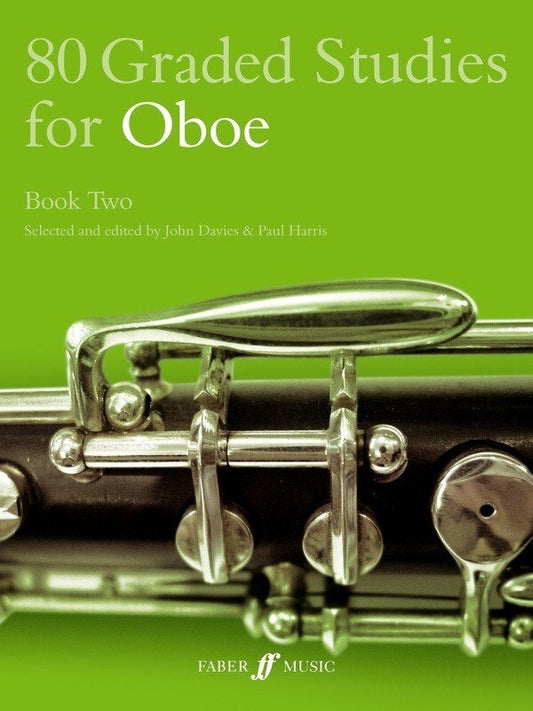 80 Graded Studies for Oboe, Book 2 — Davies & Harris (Faber Music)