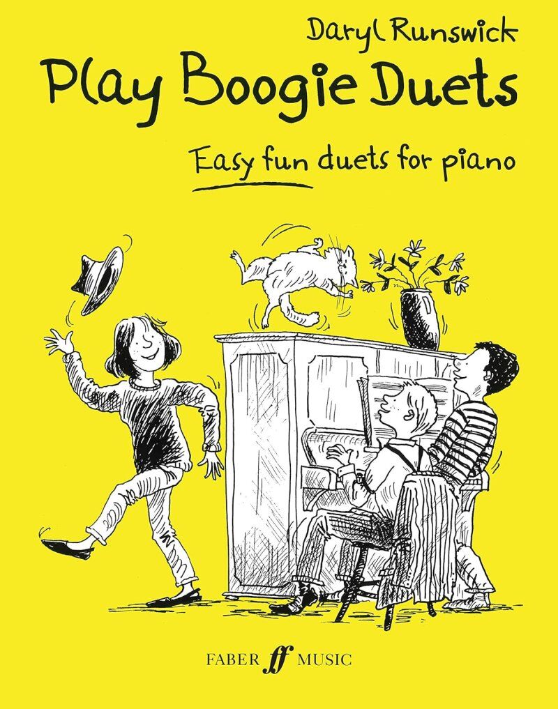 Runswick Play Boogie Duets for Piano - 9 Easy Duets in Rock, Jazz & Pop Styles, 32 Pages, Faber Music