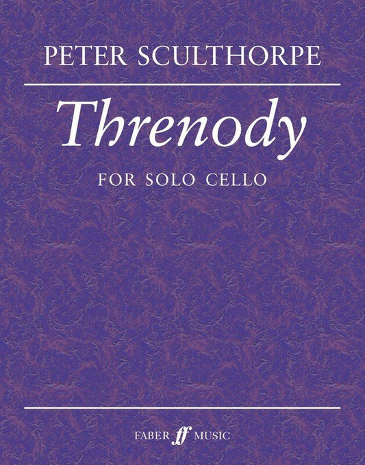 Sculthorpe - Threnody For Solo Cello (Faber Music)