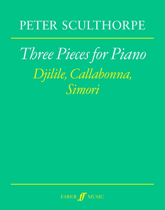 Sculthorpe: Three Pieces for Piano (Faber Music)