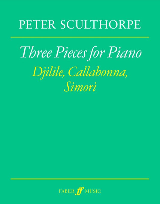 Sculthorpe: Three Pieces for Piano (Faber Music)