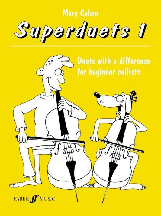 Mary Cohen: Superduets Book 1 — Cello Duet (Faber Music)
