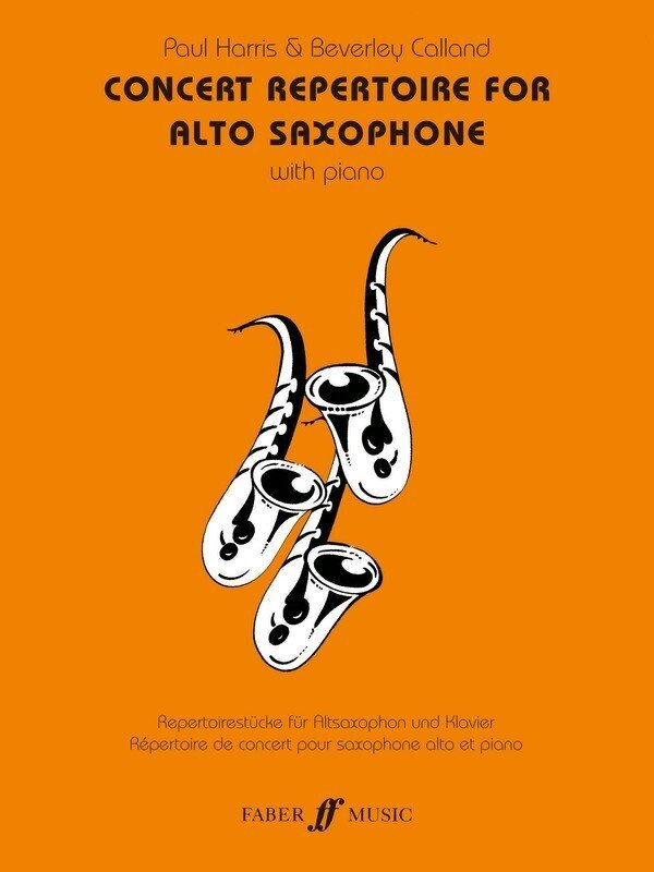 Harris: Concert Repertoire — Alto Saxophone & Piano (Faber Music)