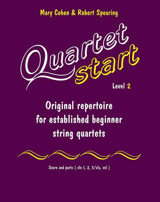 Quartetstart Level 2 Sc/Pts Score/Parts (Viola|Cello|2 Violins)