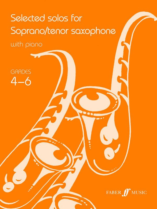 Selected Solos For Tenor Sax Gr 4-6 (Faber Music)
