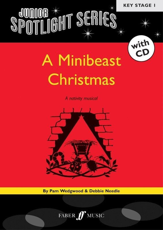 Pam Wedgwood: Minibeast Christmas — Junior Spotlight Series, Book with CD (Faber Music)
