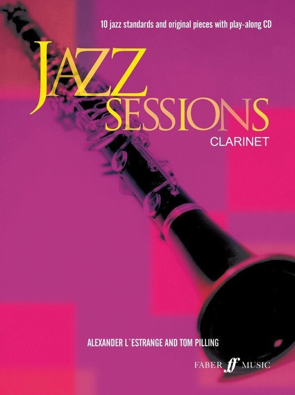L'Estrange/Pilling: Jazz Sessions — Clarinet, Book/Online Audio (Faber Music)