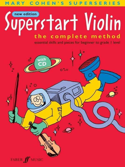 Superstart Violin — Book/Online Audio — Mary Cohen (Faber Music)