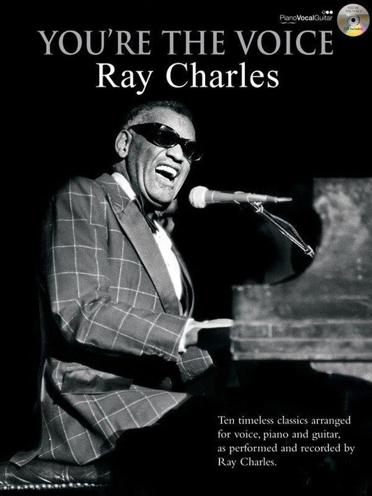 You're the Voice: Ray Charles — Piano/Vocal/Guitar with CD (IMP)