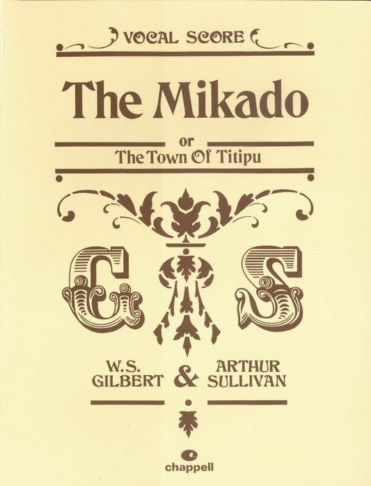 Arthur Sullivan: The Mikado — Vocal Score (Faber Music)