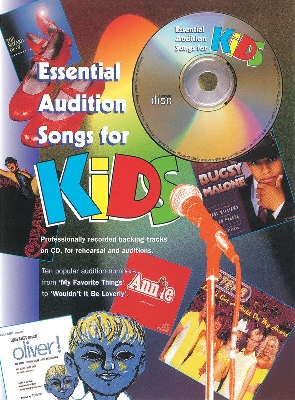 Essential Audition Songs for Kids — Piano/Vocal/Guitar with CD (IMP)