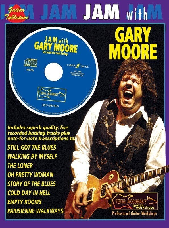 Jam with Gary Moore — Guitar TAB Book with CD (IMP)